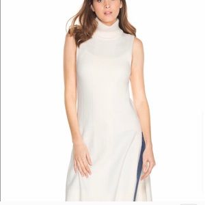 White House Black Market, Cream Tunic/Dress!